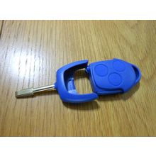 For 2006-2014 Ford Transit MK7 ALL Blue 3 Button Remote Key Fob Case + Horseshoe
