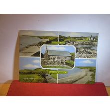 multiview, LLANGWNNADL, WALES used vintage postcard by F Frith =