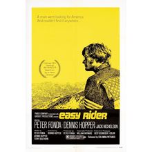 Easy Rider (1969)_1 Movie Film Poster Canvas iconic design