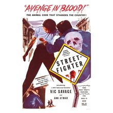 Street Fighter 1959 01 Poster Canvas Movie Film Print A0 A1 A2 A3 A4 A5 A6 Art W