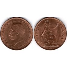 Great Britain. George V. Penny 1930. AU. dy23475