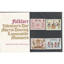 GB stamps 1981 Presentation Pack - SG 1143-1146 - Folklore