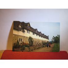 GARDEN WALK, THE FRIARS, AYLESFORD, KENT used postcard by C J Williams =