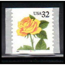 3054 32c Yellow Rose Very Fine MNH CNS 6677 PA6935