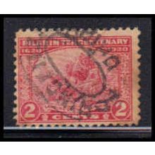 Used 549 2c Landing of the Pilgrims Just Clears RA2050