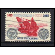 Used 1261 5c Battle of New Orleans Very Fine KA7765