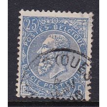 BELGIUM 1893 25c USED SG85 NO TAB