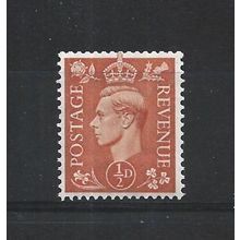 GB.SG503 1/2d Pale Orange.Mounted Mint.Jul25a