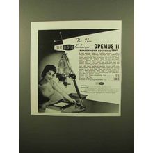 1960 Meopta Opemus II Enlarger Ad - Rangefinder
