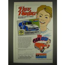 1985 Monogram Model Ad - Terry Labonte's Piedmont Monte Carlo SS