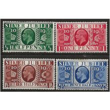 1935 Silver Jubilee Set SG453-456 Mounted Mint . .