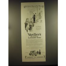 1926 Yardley's Old English Lavender Soap Ad - In Mayfair