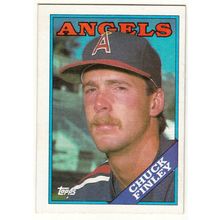 1988 Topps baseball card 99 Chuck Finley