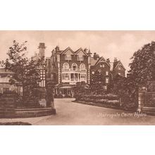 Harrogate Cairn Hydro Antique Friths Yorkshire Postcard