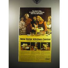 1973 Oster Kitchen Center Ad - The nicest thing to happen to your kitchen