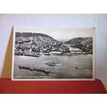 BURG KLOPP, BINGEN AM RHEIN, GERMANY unused vintage postcard RP =