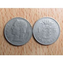 Belgium 1962 1 Frank Belgie (Dutch - Flemish Text) Coin
