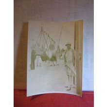 FAIRGROUND RIDES small blurred photograph 1930s =