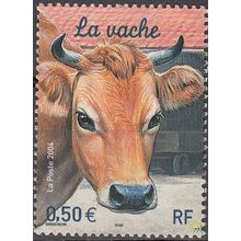 France 2004 Michel 3807 Neuf ** Cote (2008) 1.15 € La vache