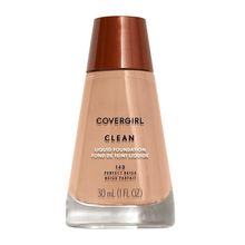 COVERGIRL Clean Liquid Foundation 148 PERFECT BEIGE 1 oz.