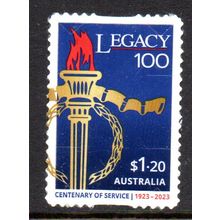 AUSTRALIA: 2023, LEGACY, CENTENARY OF SERVICE, USED SELF-ADHESIVE STAMP. 039/040