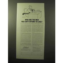 1964 John Hancock Life Insurance Ad - You Can't Lose