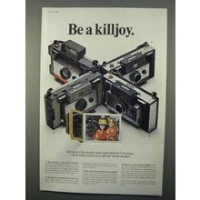 1966 Polaroid Camera Ad - Be A Killjoy