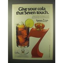 1980 Seagram's 7 Crown Whisky Ad - Your Cola