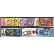 1963 ALL Commemoratives (Ordinary) SG634-645 Fine/Very Fine Used . .. .