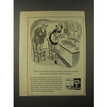 1951 Drano Drain Cleaner Ad - Mouse or no mouse - I just remembered