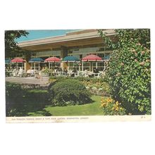 DERRY & TOMS ROOF GARDENS, Kensington London used vintage postcard 1967 pm =