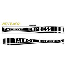 2 x Campervan Motorhome Decal Talbot Express DECAL, GRAPHIC, STICKER #D21