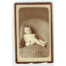 Victorian cdv photo baby Rennes France photographer