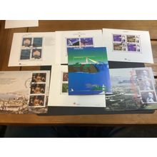 ICOLLECTZONE Portugal Seven Souvenir Sheets VF used (A600)