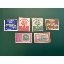 ICOLLECTZONE Pakistan 112-117 VF NH