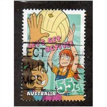 AUS 2009 55c 'LETS GET ACTIVE' FINE USED (EBID29-083)