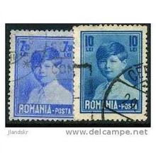 1928 Michel 354+355 - #2 fine used (o) - with watermark