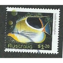 AUS 2010 $1.20 'FISHES OF THE REEF' FINE USED (EBID35-000)