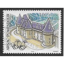 FRA 1999 3F 'TOURISM -ARNAC POMPIDOU CASTLE' FINE USED (EBID58-061)