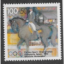 GER 1992 U/M 100pf+50 'OLYMPICS SPORTS FUND' (EBID65-634)