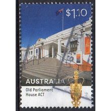 Australia 2021 National Heritage Aust - Old Parliament House $1.10 Sheet Used