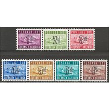 Gernsey 1969 Postage Due Set D1-D7 Unmounted Mint .