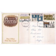 RURAL ARCHITECTURE, February, 1970.. FDC. first day cover stamps (a)
