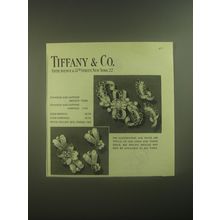 1945 Tiffany & Co. Jewelry Advertisement - Brooch and Earrings