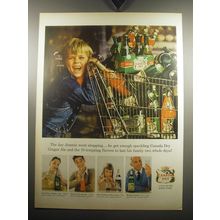1957 Canada Dry Soda Ad - The day Jimmie went shopping