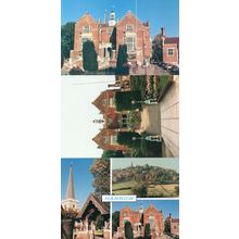 Harrow School 3x Middlesex Postcard s