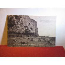 CAVES & PENMAEN HEAD, OLD COLWYN, CLWYD used antique postcard 1917 pm =