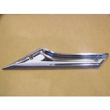 1965 CHRYSLER 300 CHROME REAR QUARTER WINDOW GARNISH LH #2573793 65