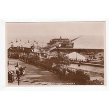 The Pier Southend-on-Sea Postcard 1928 RP Essex