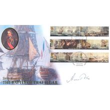 Battle Of Trafalgar 200th Anniversary Anna Tribe Hand Signed FDC